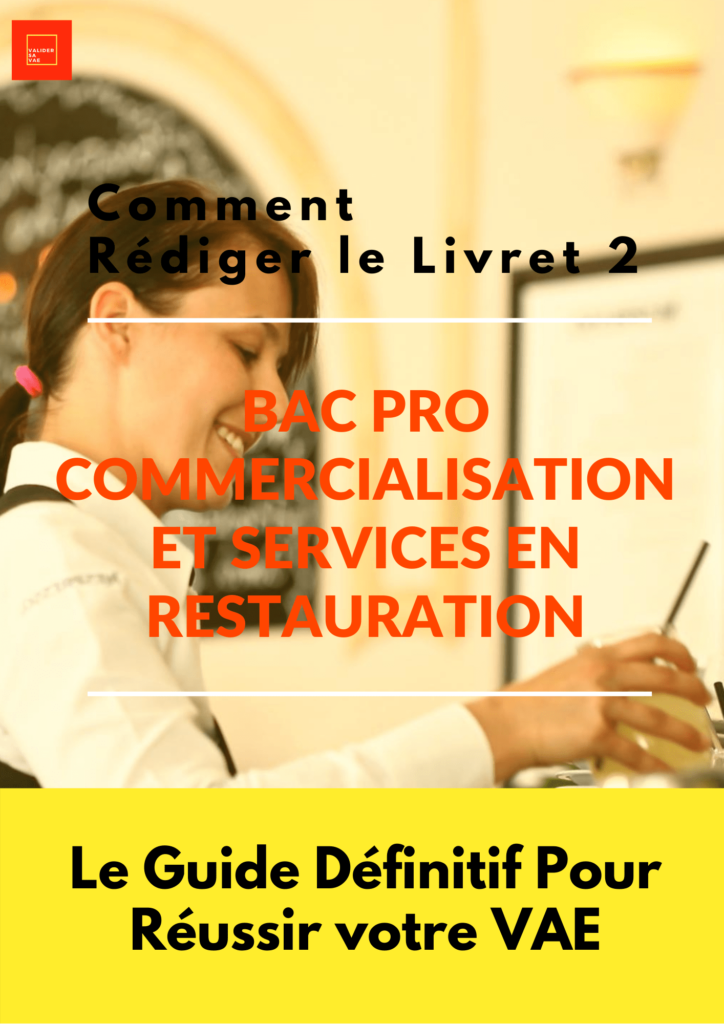 Bac Pro Commercialisation et Services en Restauration