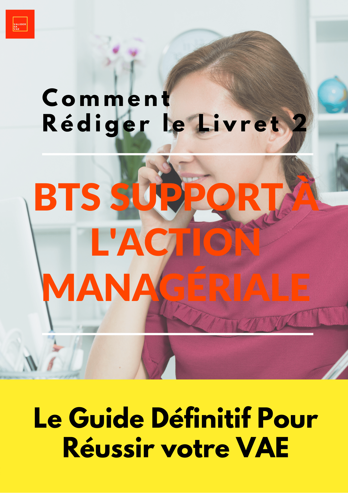 COUV_L2_BTSSAM Livret 2 VAE BTS Support à l'Action Managériale