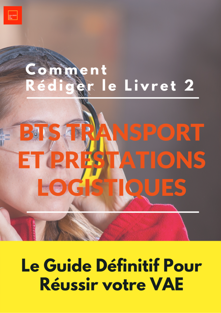 Livret 2 BTS Transport et Prestations Logistiques